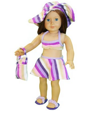 american girl beach outfit