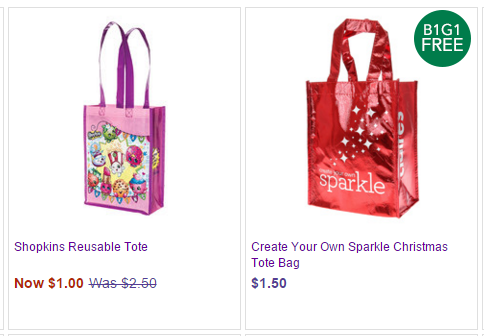 reusable tote bags deal