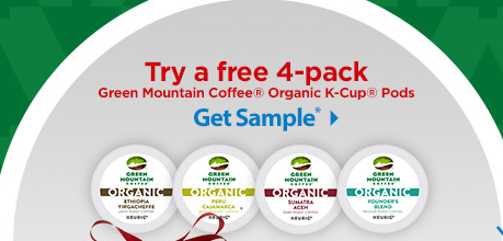 green mountain k-cup sample