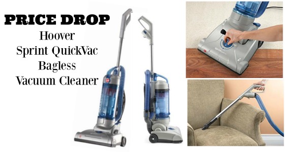 BEST PRICE ~ Only $33.49 Shipped ~ Hoover Sprint QuickVac Bagless