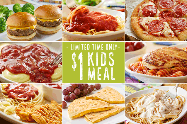 1 Kids Meal At Olive Garden With Adult Entree Purchase