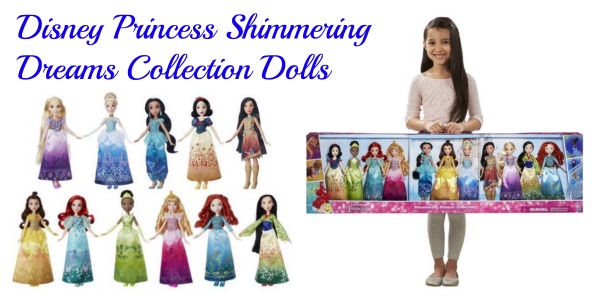 disney princess shimmering dreams collection