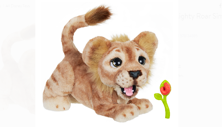 hasbro furreal simba