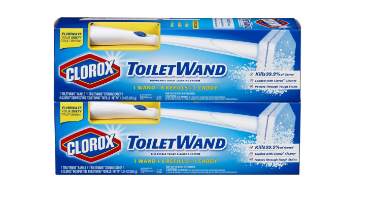 Clorox Toilet Wand Cleaning System $6.45 Shipped on Amazon