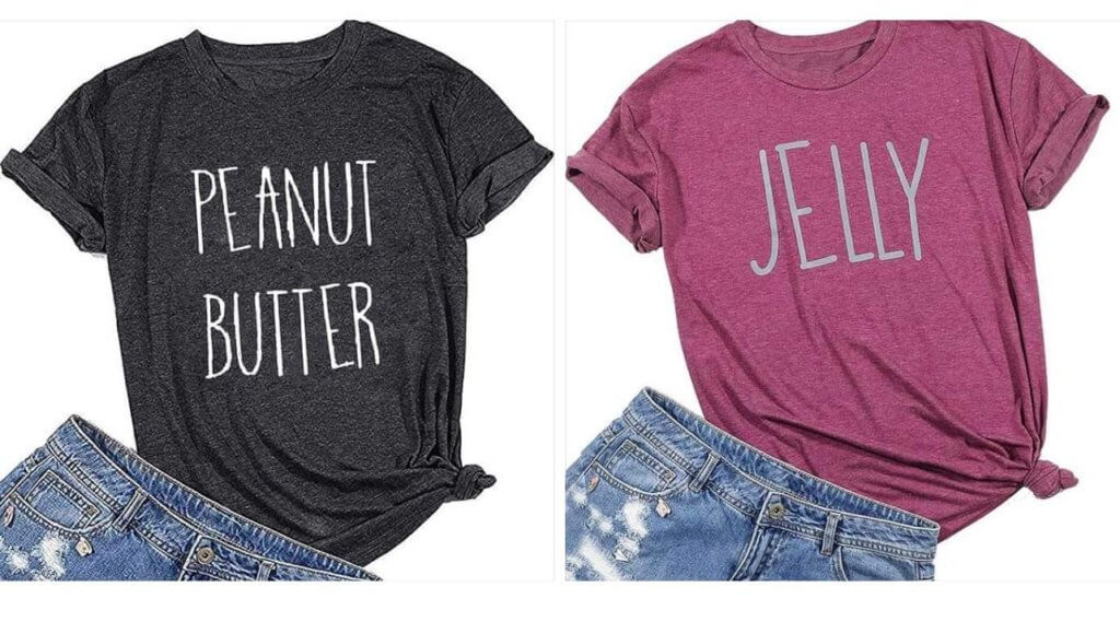 12 60 Peanut Butter And Jelly T Shirts Easy Halloween Costume