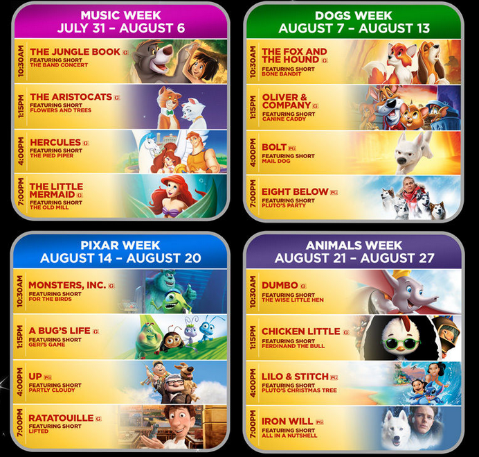 GIVEAWAY! Win a Family 4-Pack to Disney Screen at Cinemark Valley View ...