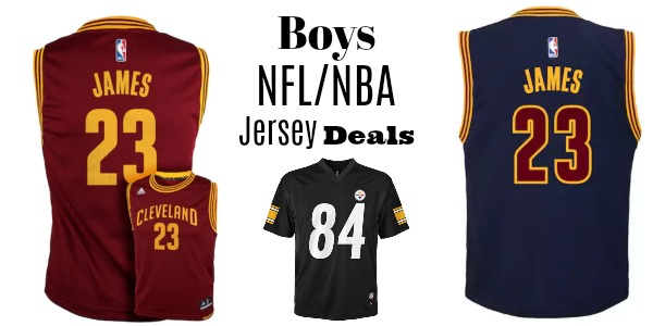 Boys NBA & NFL Jerseys Only $29.99 (reg. $60) Earn Kohl's Cash