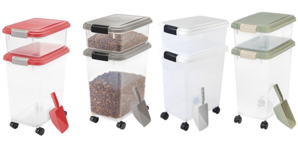 Airtight Pet Food Storage - 3 Piece Combo