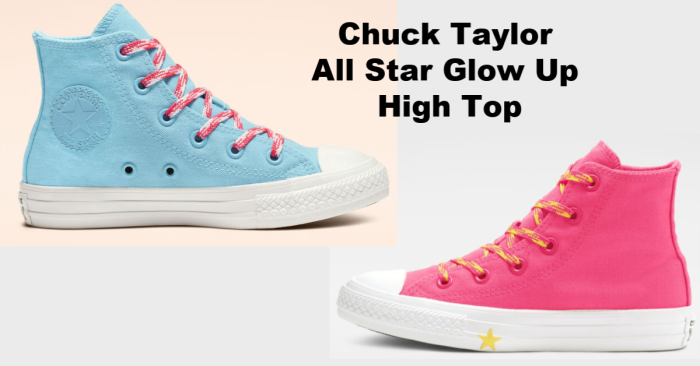 chuck taylor all star glow up high top
