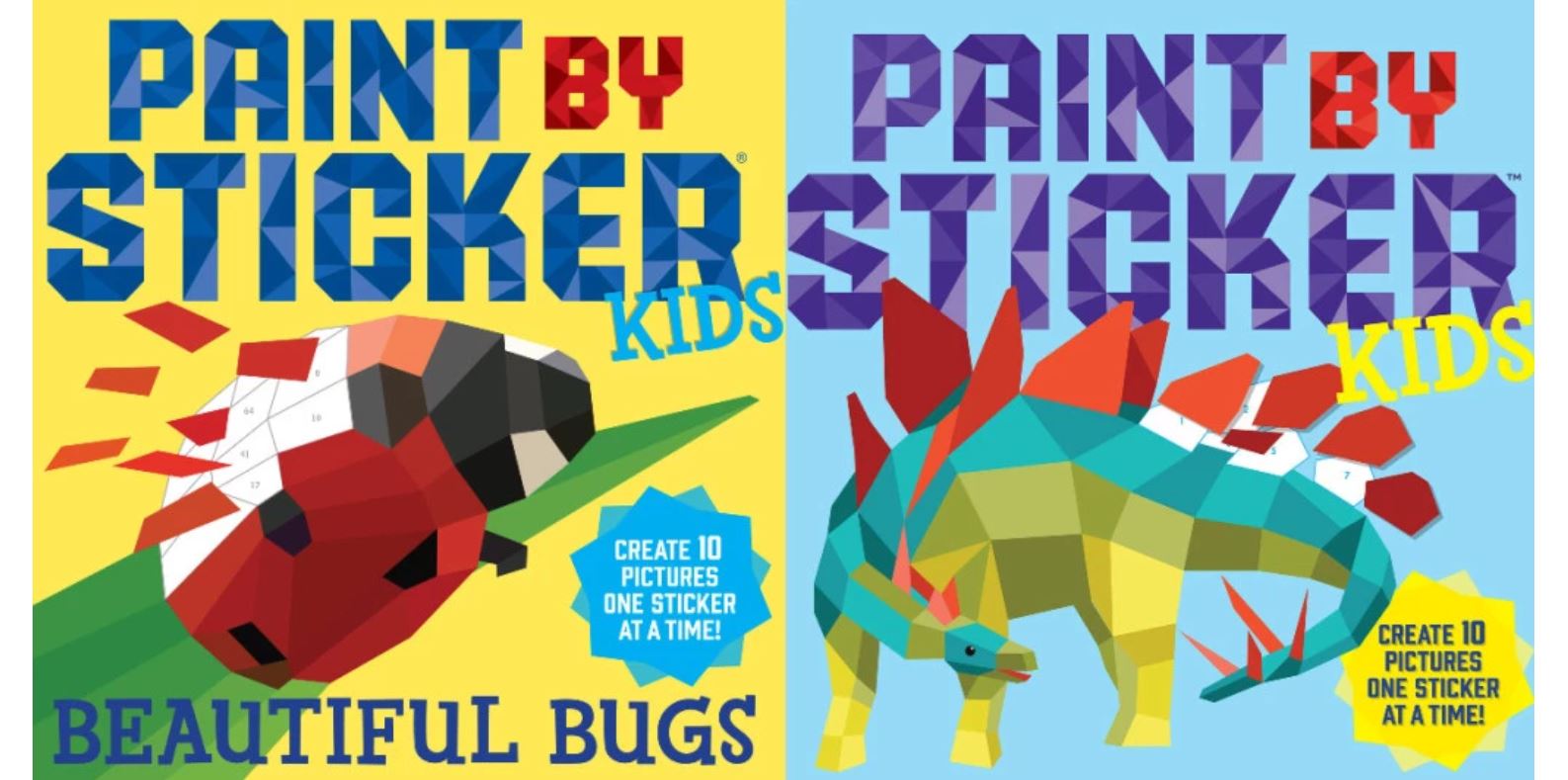 Paint By Sticker Books as low as $5.90