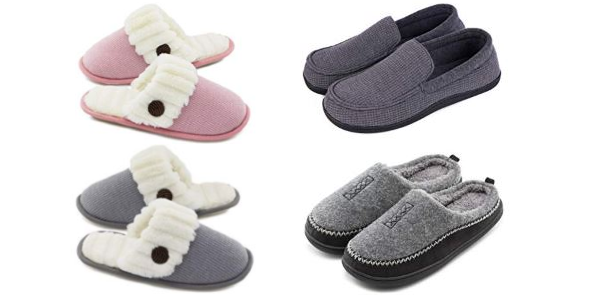 HomeTop Slippers from Amazon ~ Save 25% Today Only - Couponing with Rachel