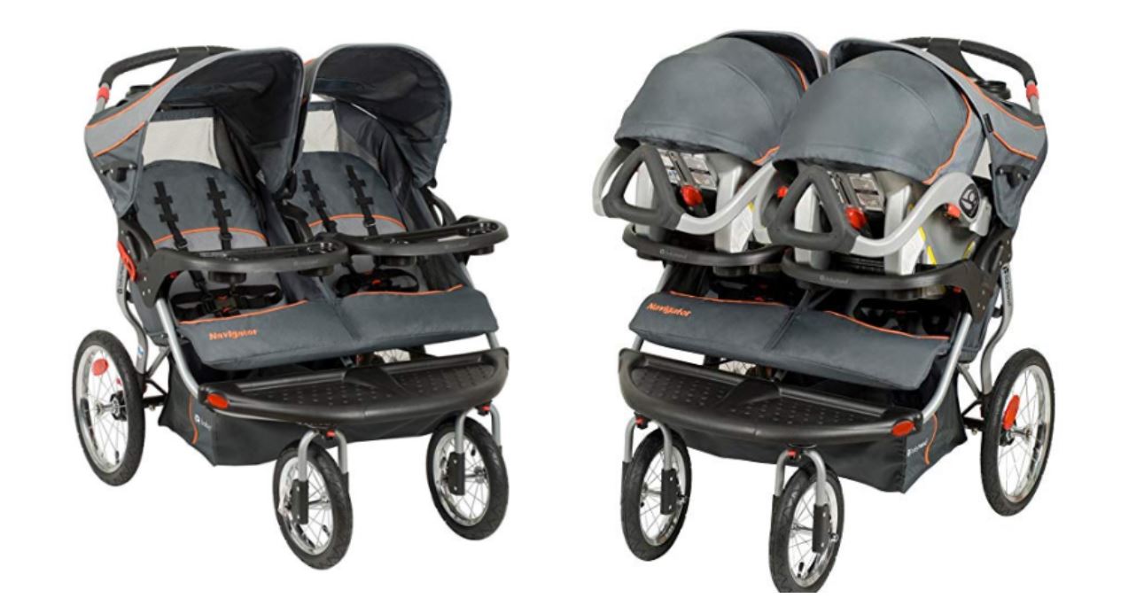 baby trend navigator double stroller