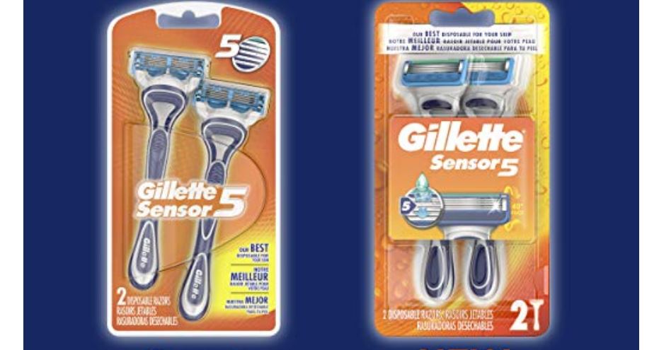 gillette sensor 5