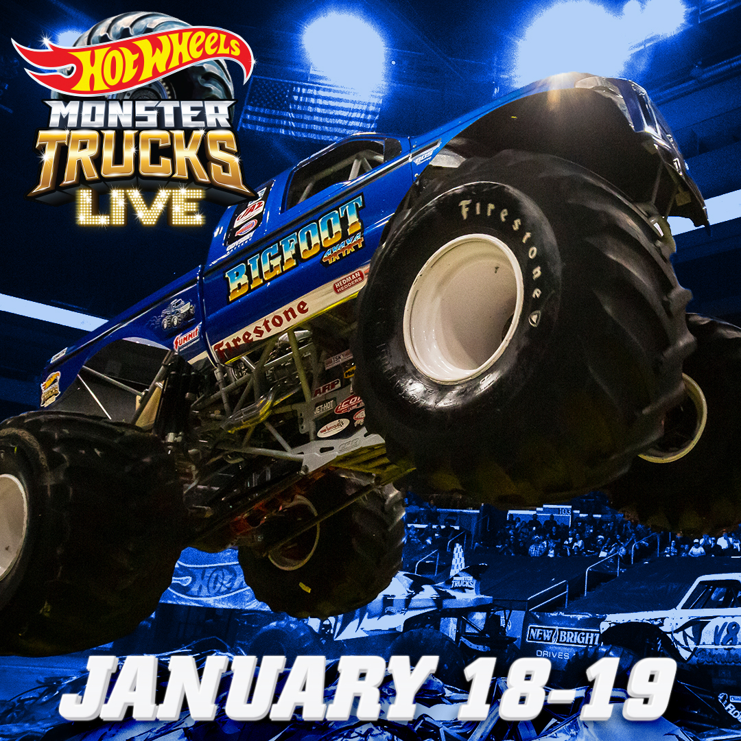 Hot Wheels Monster Trucks Live™ in Cleveland January 18-19, 2020!