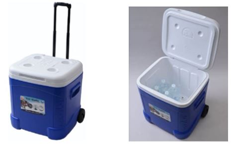 Igloo ice cube wheeled hot sale cooler