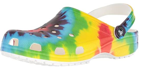 Crocs Men’s and Women’s Classic Tie Dye Clog