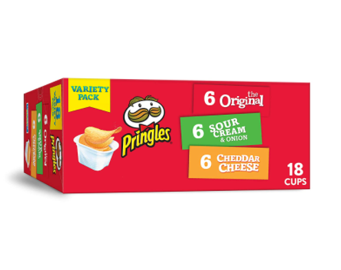 Pringles THREE Flavor Snack Stacks - 18 count - Couponing with Rachel