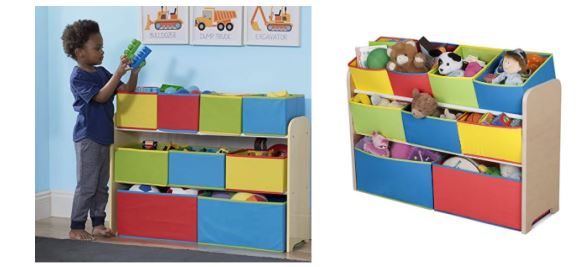 9 bin toy storage