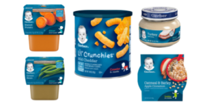 Save $5 when you spend $20 On Gerber Baby Food