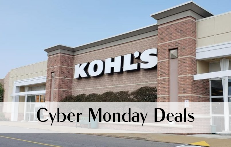 Kohl's Cyber Monday Deals are here!! Time To Spend Your Cash + New