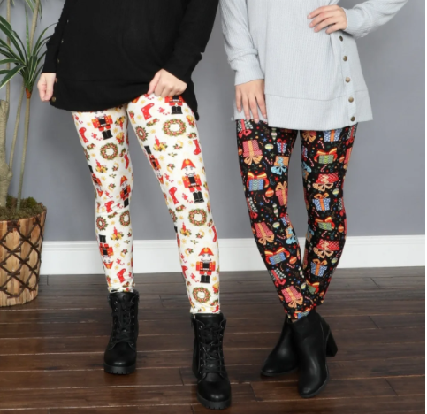 Super Soft Holiday Leggings ONLY $7.99 + FREE Shipping (reg. $20 ...