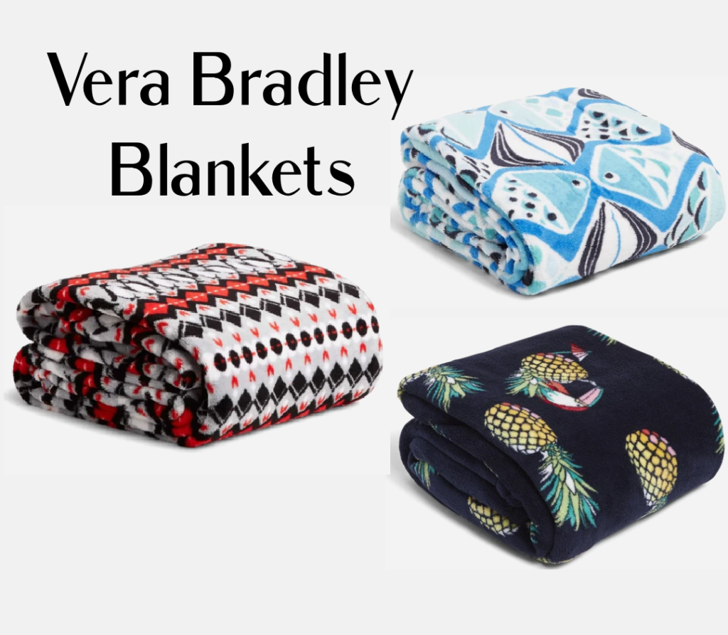 Vera Bradley Throw Blankets Only 13 (reg. 59)