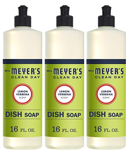 Meyer's Lemon Verbena Dish Soap, 16 Fluid Ounce 3-Pack - Couponing with ...