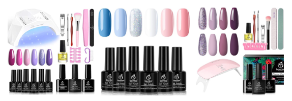 1. Best Overall: Beetles Gel Nail Polish Kit - wide 8