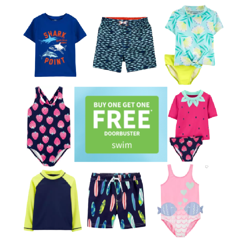 BOGO FREE Carter's Swimsuits - Couponing with Rachel