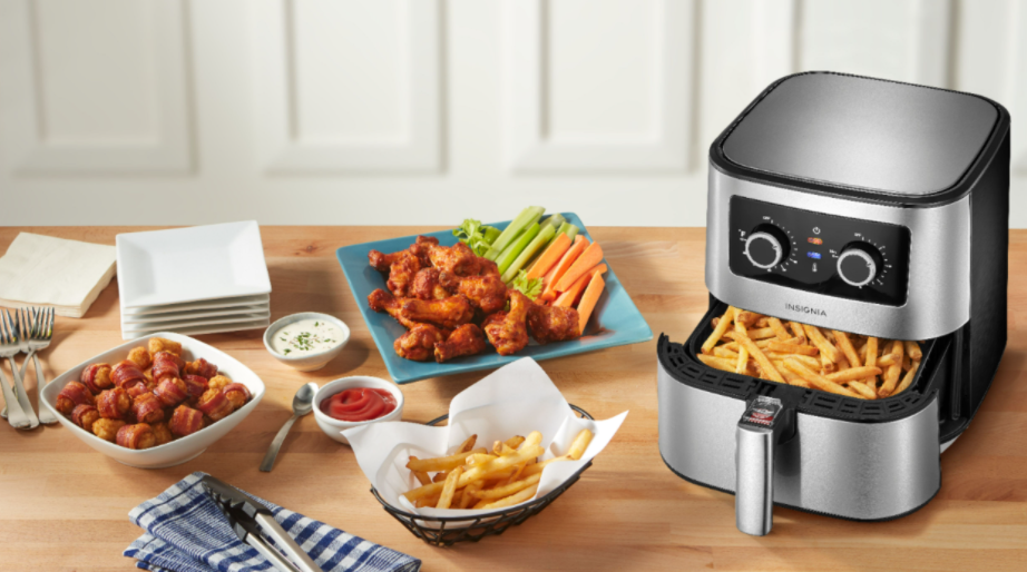 Insignia™ 5-qt. Analog Air Fryer Stainless Steel $29.99 (Reg. $100) -  Couponing with Rachel