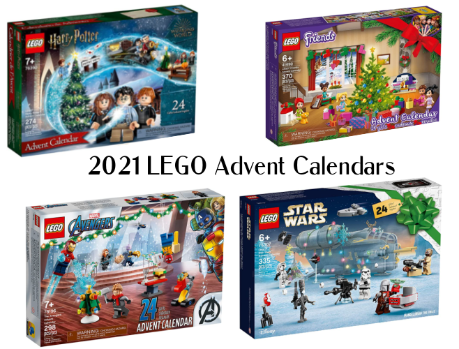 2021 LEGO Advent Calendars as low as 24 (reg. 30) Couponing with Rachel