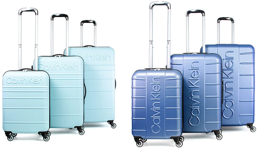 Calvin Klein Hardside Luggage Sets $ (Reg. $600) Shipped - Couponing  with Rachel