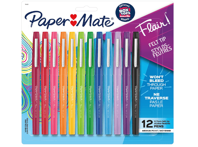 12 Pack of Flair Pens only $9.47 - Couponing with Rachel