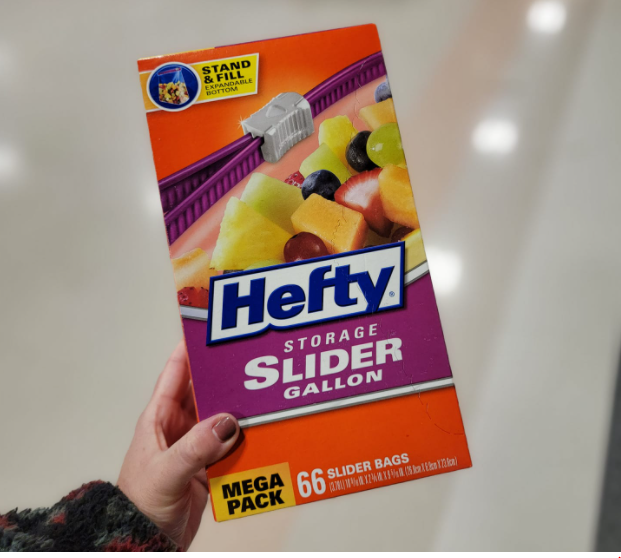 Hefty Slider Storage Bags, Gallon Size, 66 Count