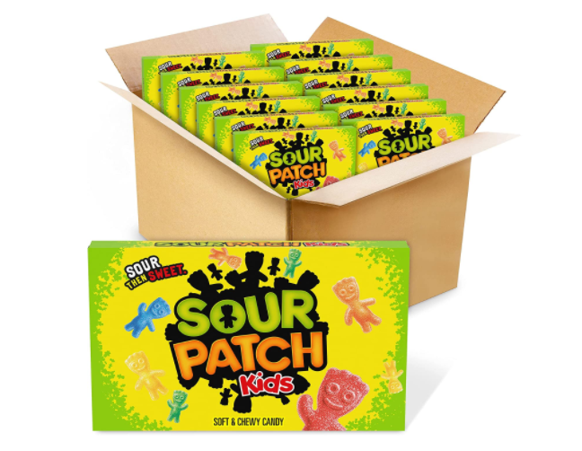 Sour Patch Kids Movie Theater Candy Boxes 12-Count Only $8.89 Shipped ...