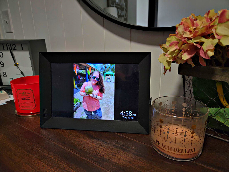 Nixplay 8" Digital Picture Frame Only 79.99 Shipped (Reg. 140) Send