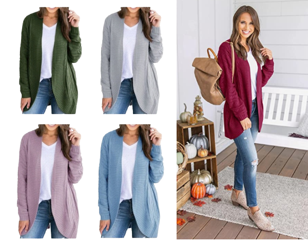 Cozy Cardigans 50 Off + Prime Shipping Couponing with Rachel