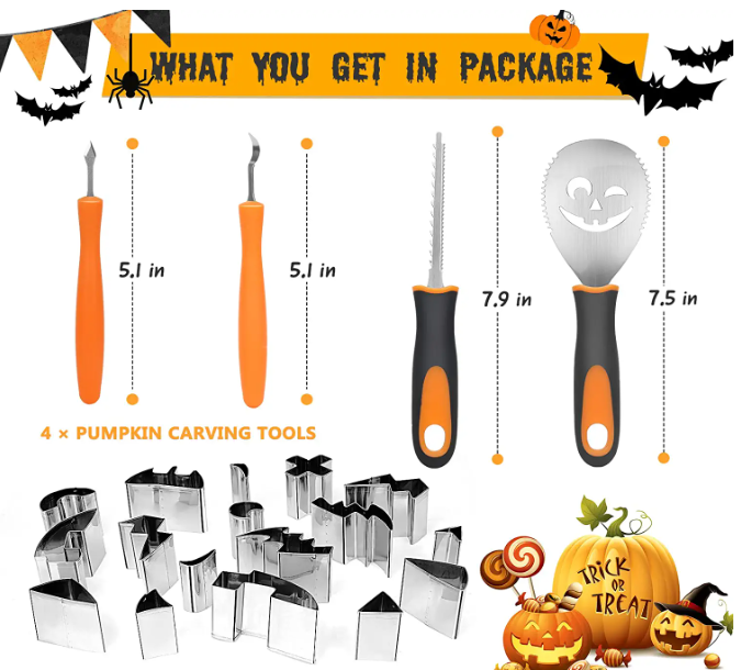 halloween-pumpkin-carving-kit-with-stainless-steel-safe-knife-stencils