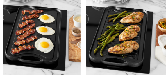 Jim Beam Cast Iron Reversible Grill/Griddle main image 1