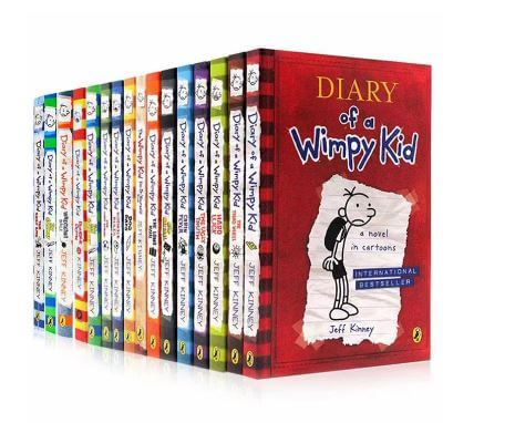 Diary of a Wimpy Kid Book Box Seat - Includes 16 Books - Couponing with ...