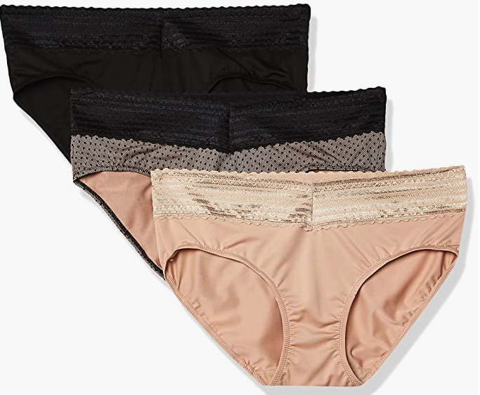 Warner's No Muffin Top 3 Pack Panties As Low As $9.00 In Sizes S