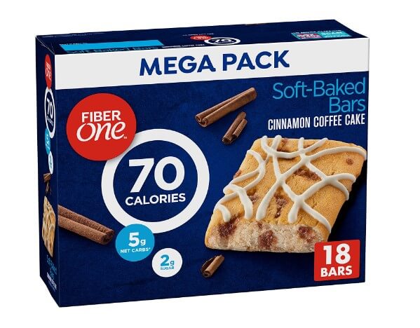 Fiber One Soft Baked Bars 18-Count Just $6.66 Shipped on Amazon - only ...