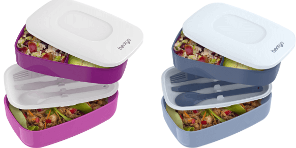 Bentgo Classic All-in-One Stackable Bento Lunch Box Containers in