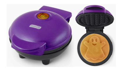 Dash Ghost Mini Waffle Maker, Purple