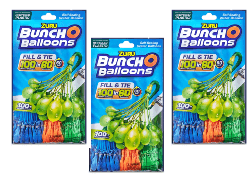 Bunch O Balloons 300-Count Water Balloons Only $2.50 (Reg. $8 ...