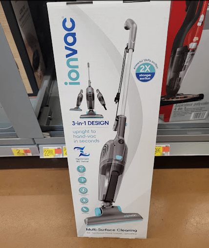 Ionvac 3 In 1 Lightweight Corded Stick Vacuum